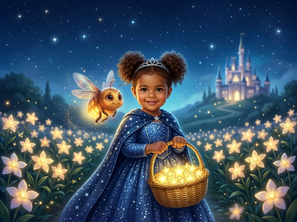 Couverture de « Aëlyah et le Jardin des Étoiles »